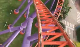 过山车第一视角的视频,过山车第一视角带你领略速度与激情